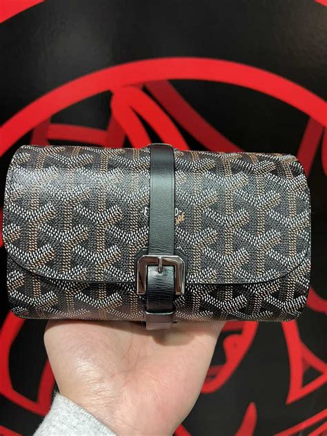 goyard watch case for sale|goyard watch strap.